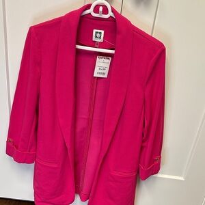 Anne Klein Fuchsia Blazer